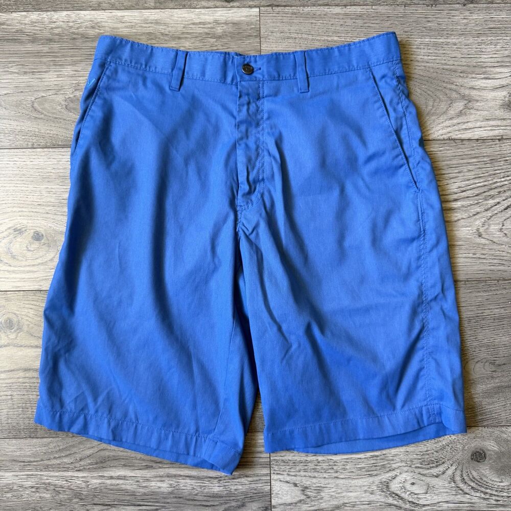 Callaway Men's Lightweight Performance Casual Golf Shorts Blue Size‎ - 32